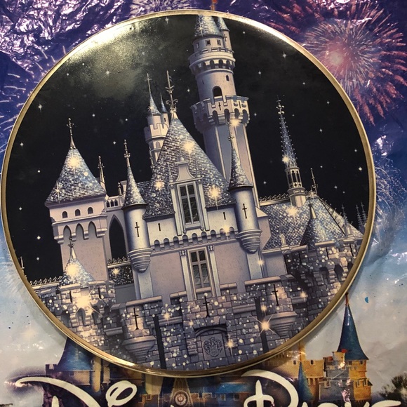 Disney Other - Disneyland 60th Diamond Celebration Large Coaster